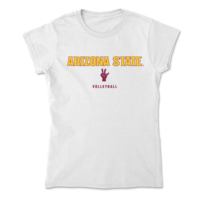 Arizona State - NCAA Women's Volleyball : Ella Lewis - Classic Shersey Soft Style Women’s T-Shirt-0