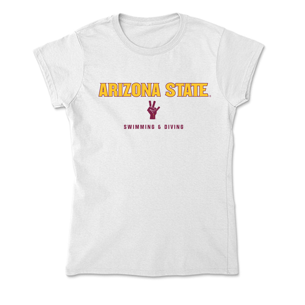 Arizona State - NCAA Men's Swimming & Diving : Tommy Palmer - Classic Shersey Soft Style Women’s T-Shirt-0