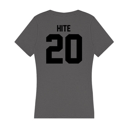 Wake Forest - NCAA Football : Cameron Hite - Women's V-Neck T-Shirt-1