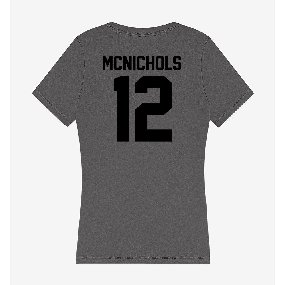 Wake Forest - NCAA Football : Tylan McNichols - Women's V-Neck T-Shirt-1