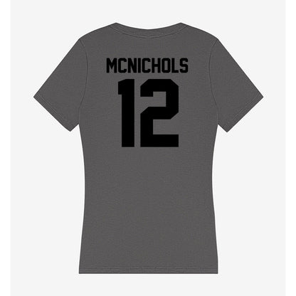 Wake Forest - NCAA Football : Tylan McNichols - Women's V-Neck T-Shirt-1