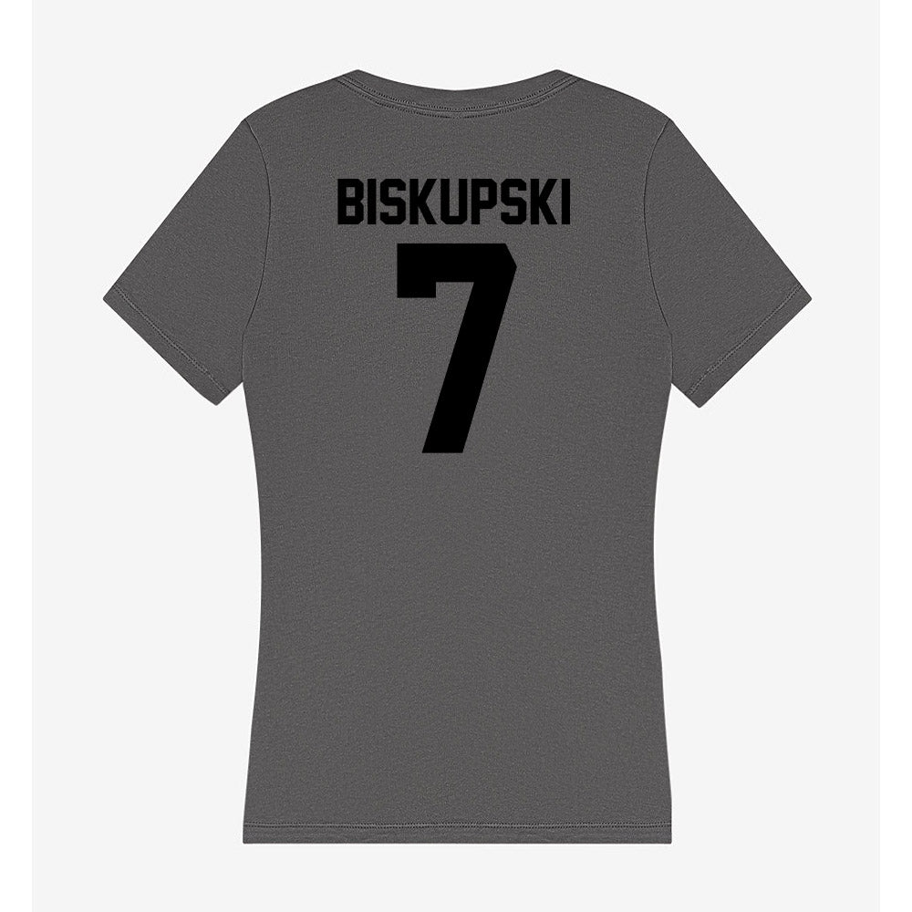 Wake Forest - NCAA Men's Soccer : Philip Biskupski - Women's V-Neck T-Shirt-1