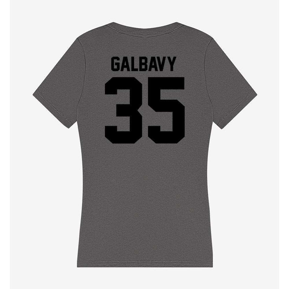 Wake Forest - NCAA Women's Basketball : Grace Galbavy - Women's V-Neck T-Shirt-1