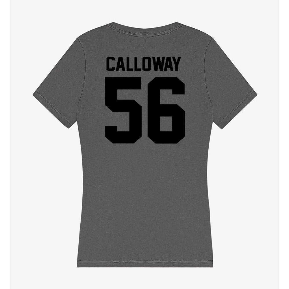 Wake Forest - NCAA Football : Ethan Calloway - Women's V-Neck T-Shirt-1