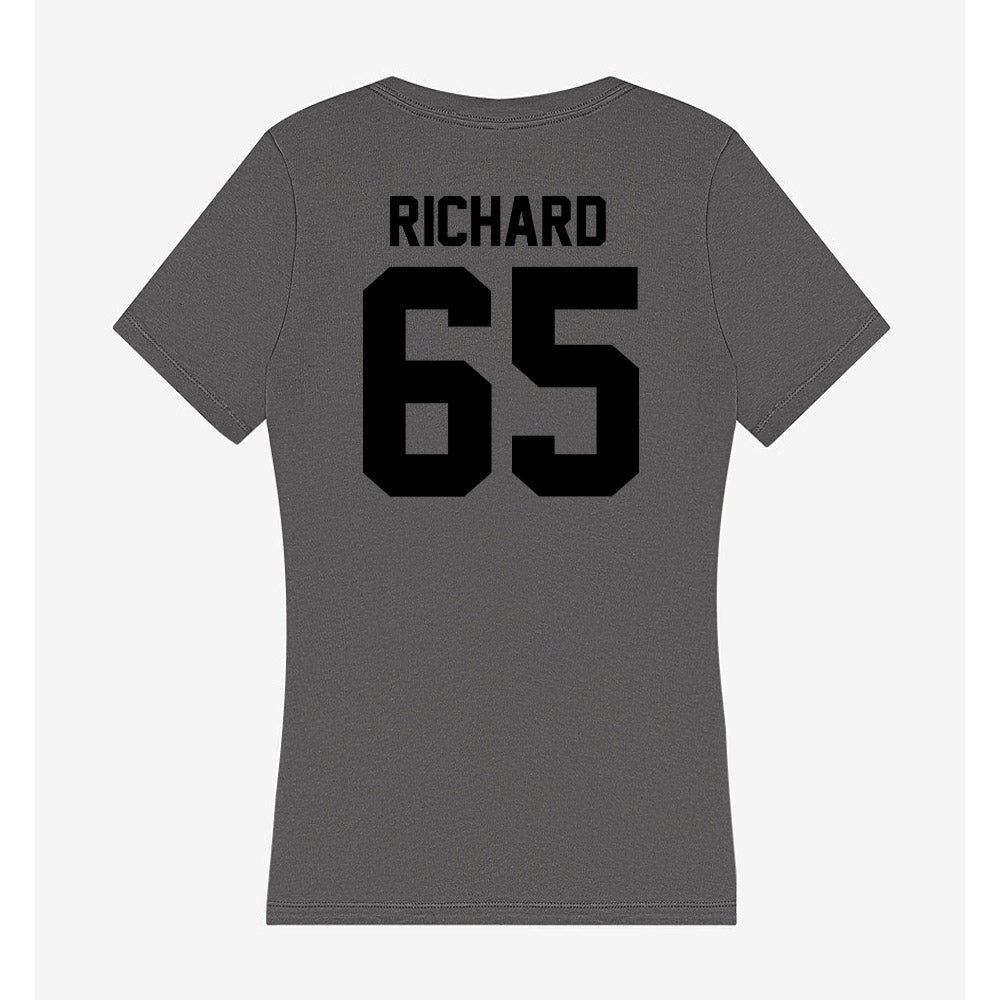 Wake Forest - NCAA Football : Clinton Richard - Women's V-Neck T-Shirt-1