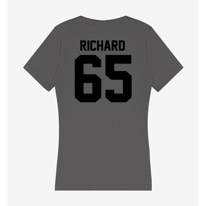 Wake Forest - NCAA Football : Clinton Richard - Women's V-Neck T-Shirt-1
