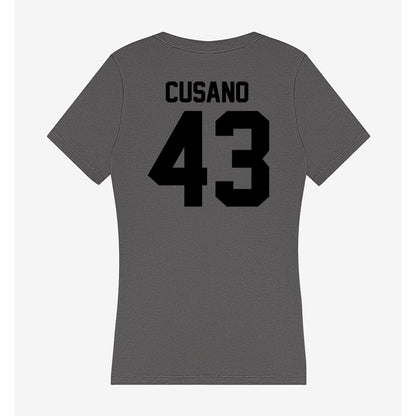 Wake Forest - NCAA Football : Frank Cusano - Women's V-Neck T-Shirt-1