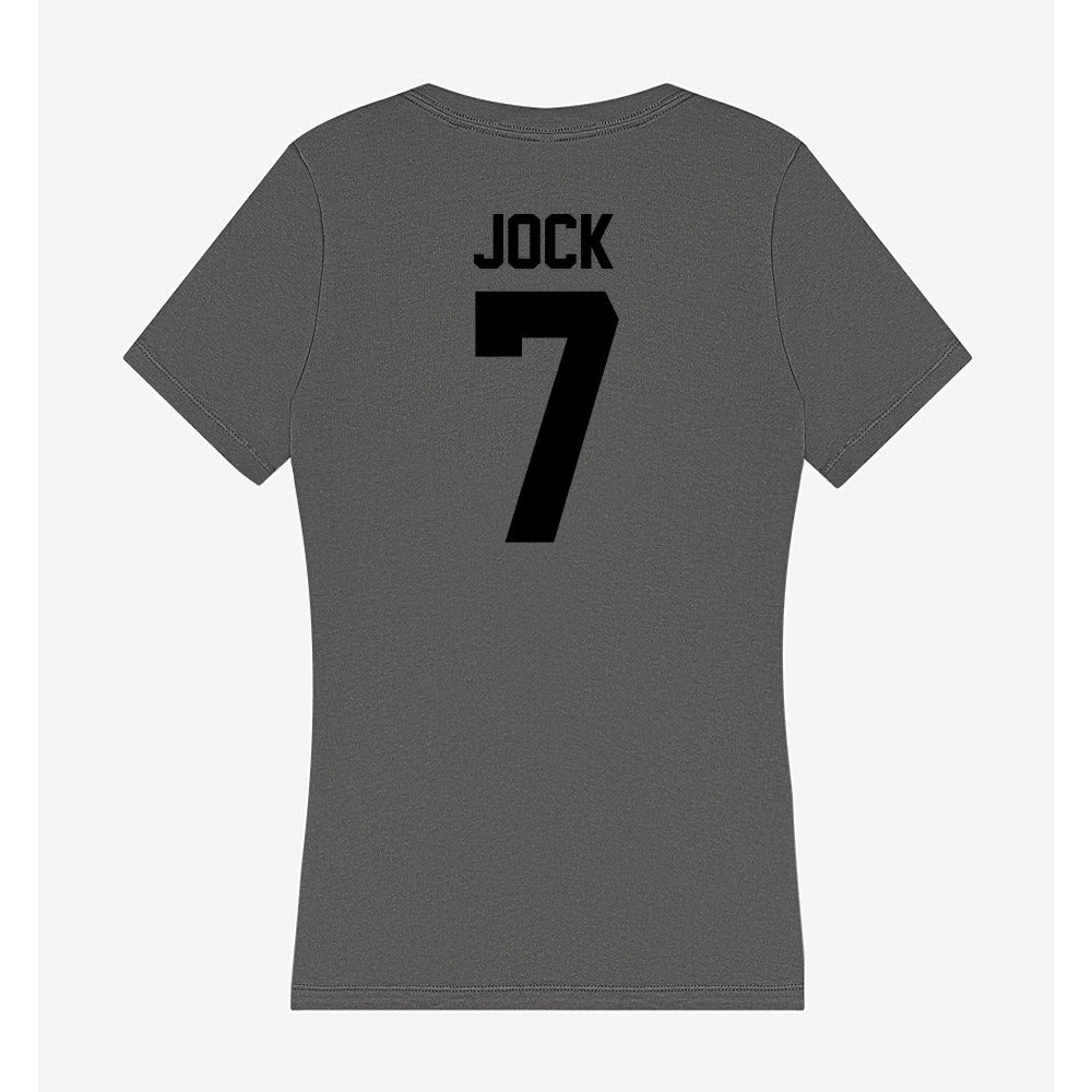 Wake Forest - NCAA Football : Buom Jock - Women's V-Neck T-Shirt-1