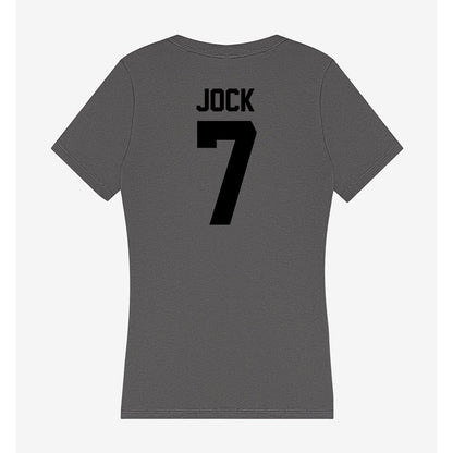 Wake Forest - NCAA Football : Buom Jock - Women's V-Neck T-Shirt-1