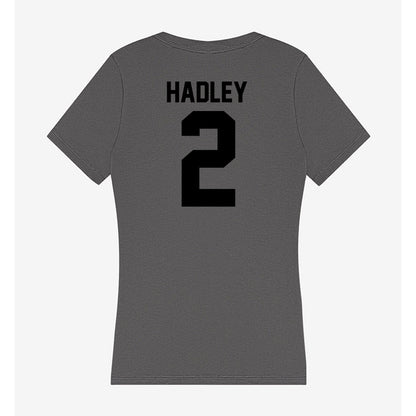 Wake Forest - NCAA Men's Soccer : Miles Hadley - Women's V-Neck T-Shirt-1