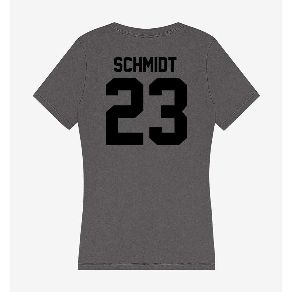 Wake Forest - NCAA Women's Soccer : Allie Schmidt - Women's V-Neck T-Shirt-1