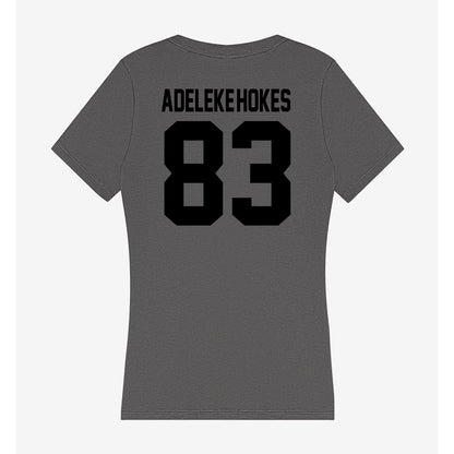 Wake Forest - NCAA Football : Kobe Adeleke-Hokes - Women's V-Neck T-Shirt-1
