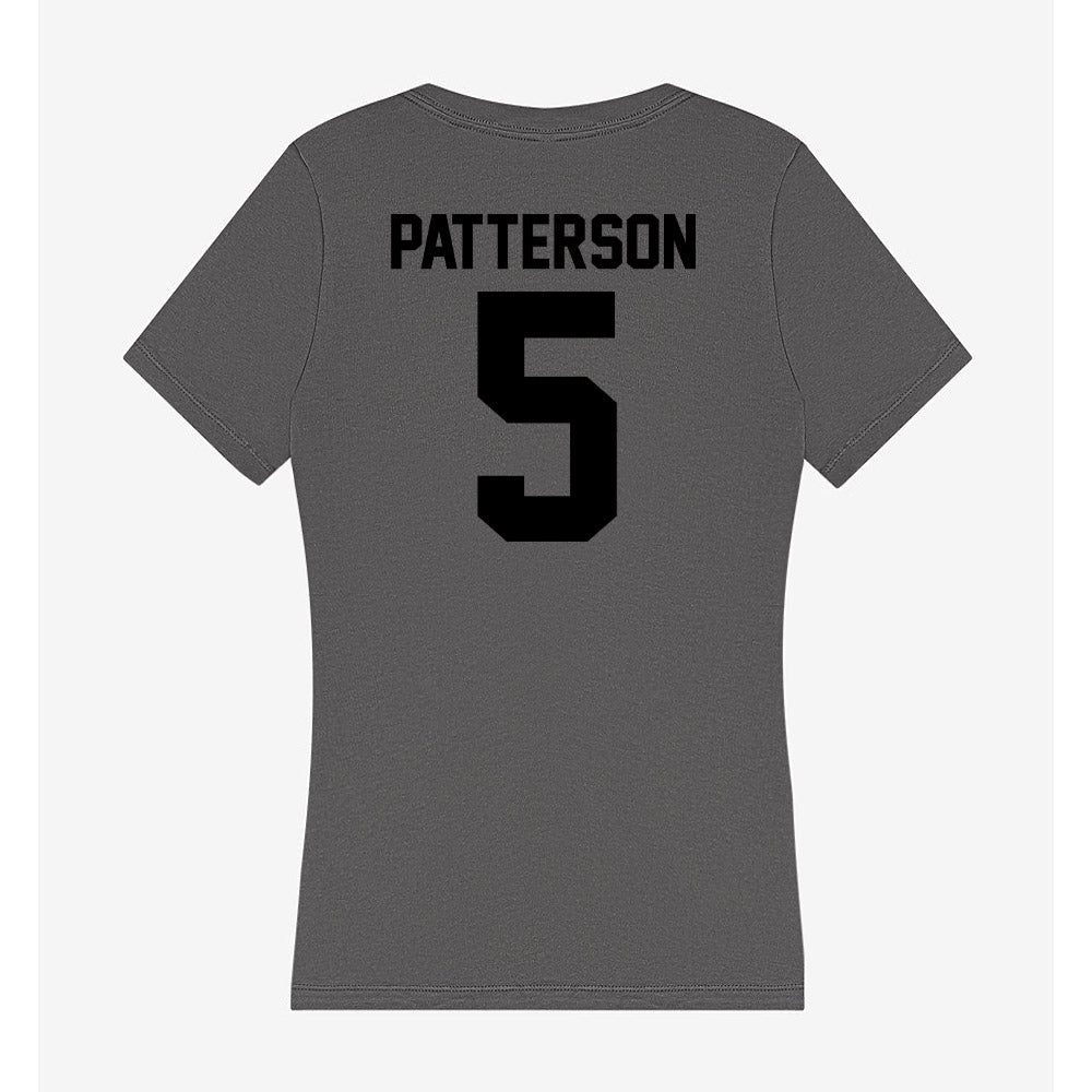 Wake Forest - NCAA Football : Davaughn Patterson - Women's V-Neck T-Shirt-1