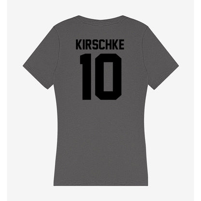 Wake Forest - NCAA Football : Gabe Kirschke - Women's V-Neck T-Shirt-1