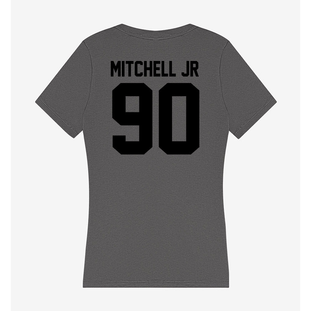 Wake Forest - NCAA Football : Sydir Mitchell jr - Women's V-Neck T-Shirt-1