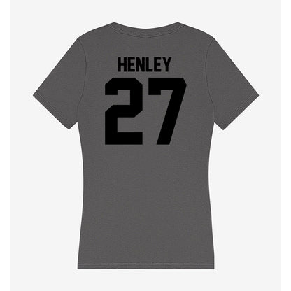 Wake Forest - NCAA Football : Ryan Henley - Women's V-Neck T-Shirt-1