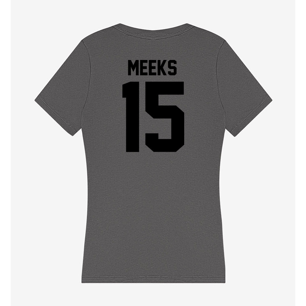 Wake Forest - NCAA Football : Antonio Meeks - Women's V-Neck T-Shirt-1