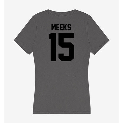 Wake Forest - NCAA Football : Antonio Meeks - Women's V-Neck T-Shirt-1