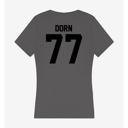 Wake Forest - NCAA Men's Basketball : Antonio Dorn - Women's V-Neck T-Shirt-1