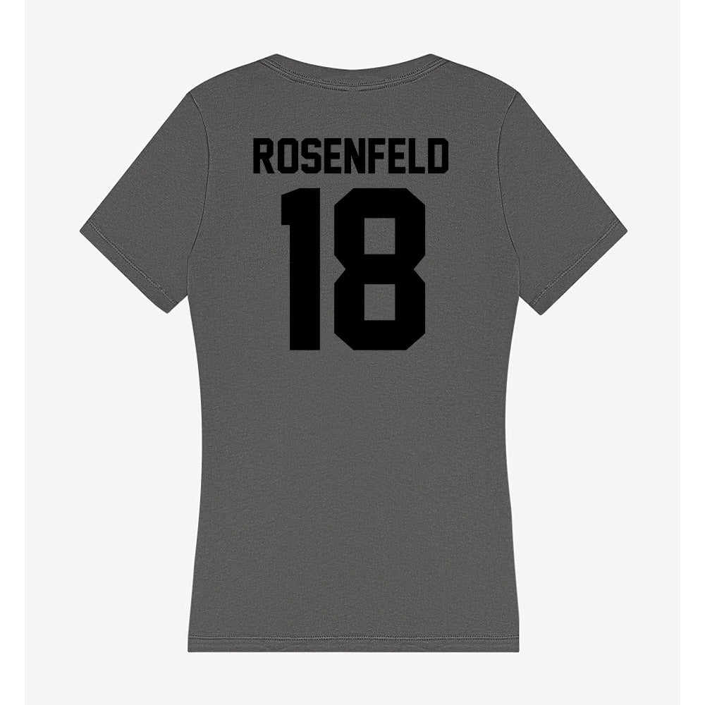 Wake Forest - NCAA Men's Soccer : Henry Rosenfeld - Women's V-Neck T-Shirt-1