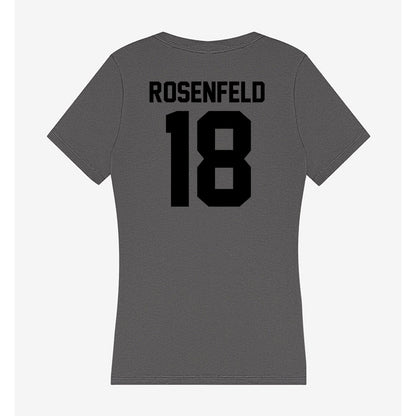 Wake Forest - NCAA Men's Soccer : Henry Rosenfeld - Women's V-Neck T-Shirt-1
