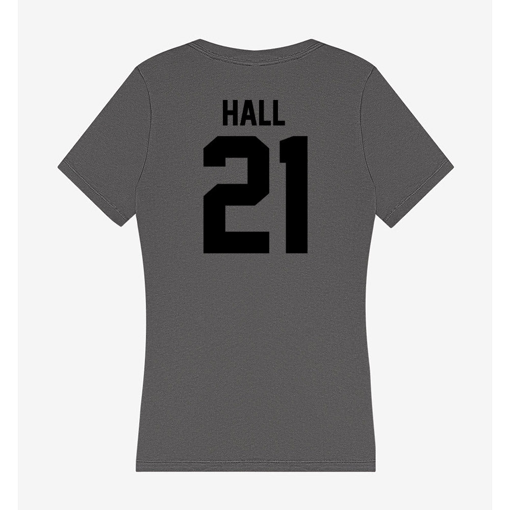 Wake Forest - NCAA Football : Aiden Hall - Women's V-Neck T-Shirt-1
