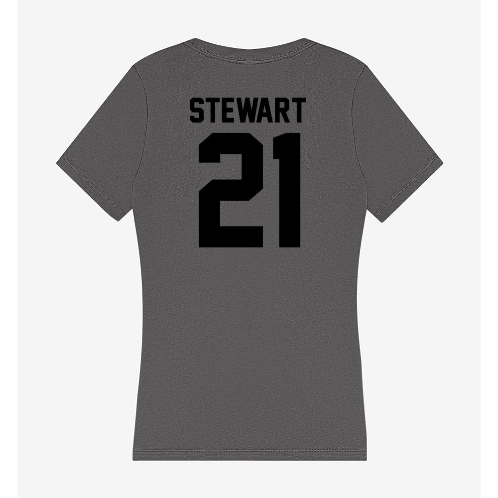 Wake Forest - NCAA Women's Volleyball : Lyla Stewart - Women's V-Neck T-Shirt-1