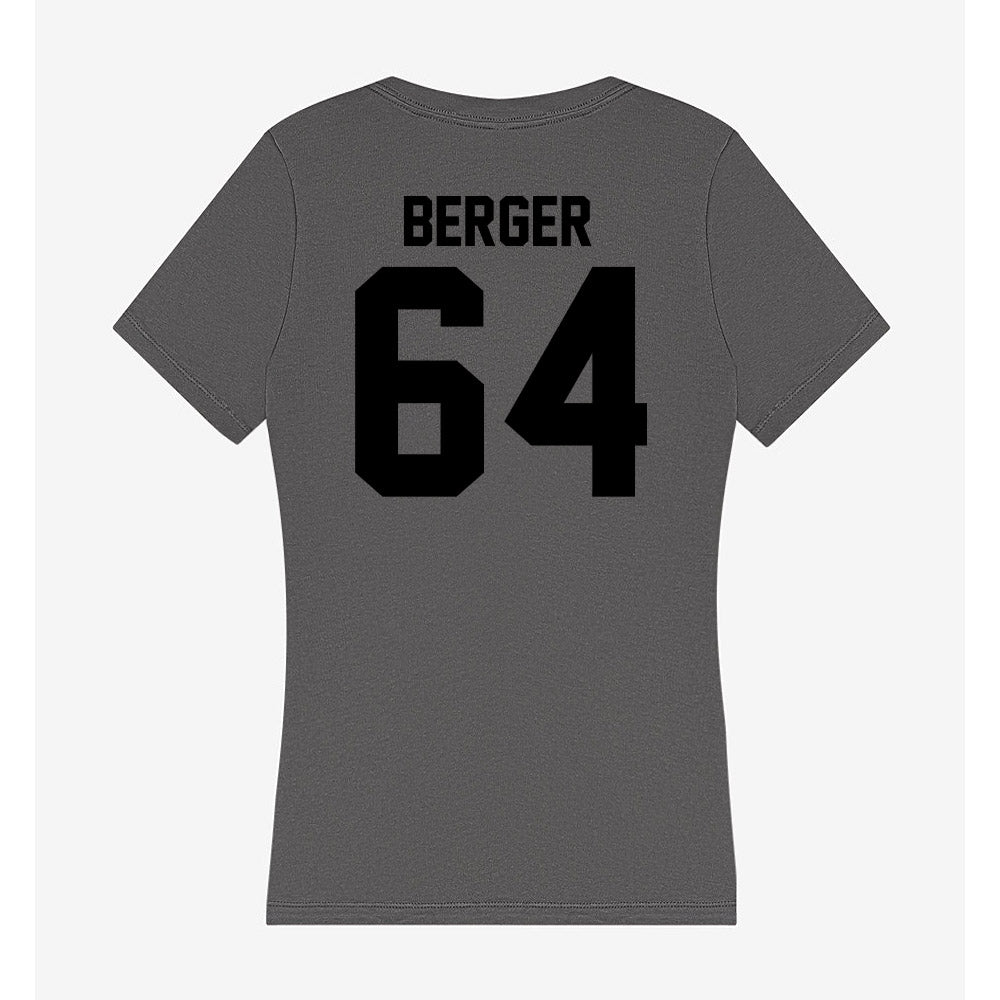 Wake Forest - NCAA Football : Ryan Berger - Women's V-Neck T-Shirt-1