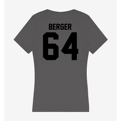 Wake Forest - NCAA Football : Ryan Berger - Women's V-Neck T-Shirt-1