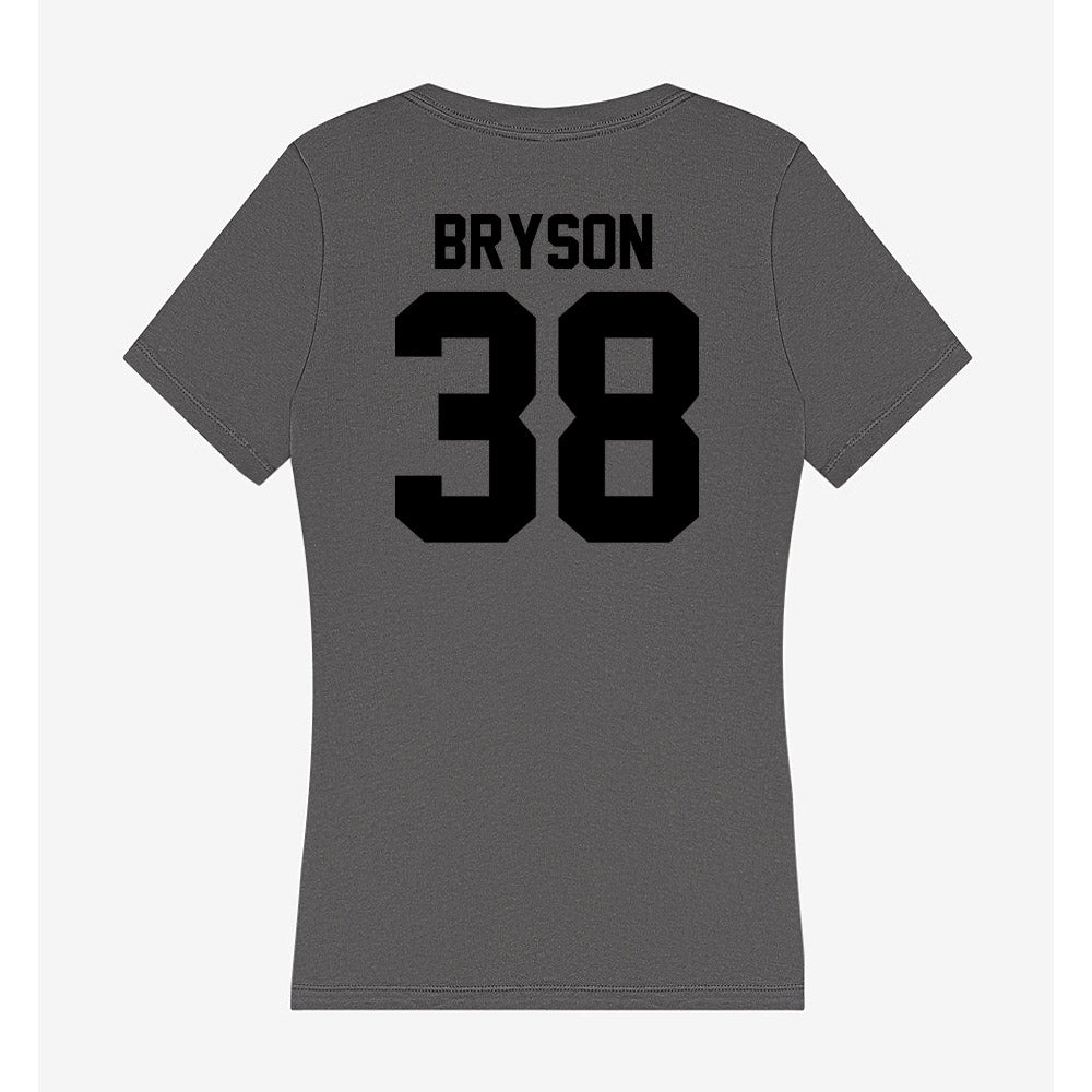 Wake Forest - NCAA Football : Walker Bryson - Women's V-Neck T-Shirt-1