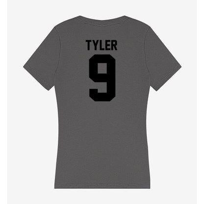 Wake Forest - NCAA Football : Chase Tyler - Women's V-Neck T-Shirt-1