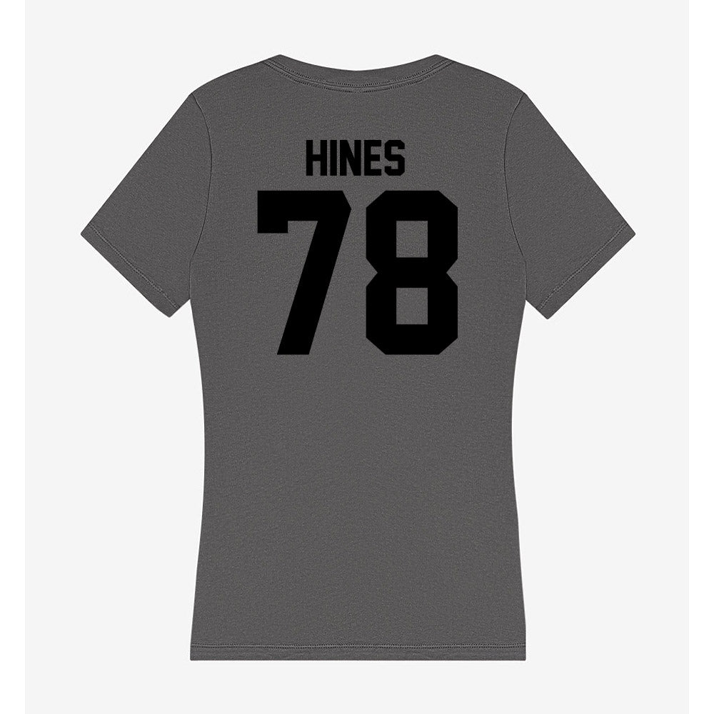Wake Forest - NCAA Football : Jack Hines - Women's V-Neck T-Shirt-1