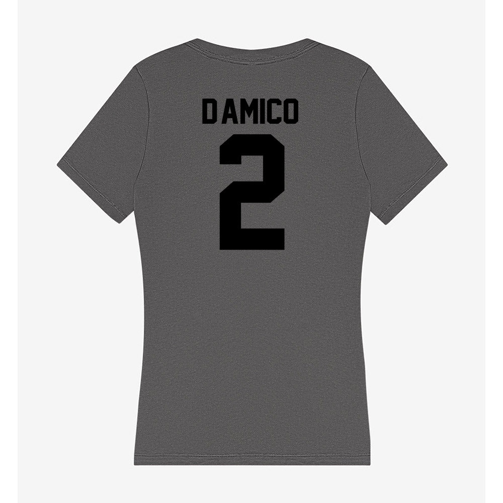 Wake Forest - NCAA Baseball : Logan D'Amico - Women's V-Neck T-Shirt-1