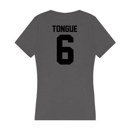 Wake Forest - NCAA Football : Rushaun Tongue - Women's V-Neck T-Shirt-1