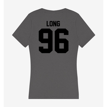 Wake Forest - NCAA Football : Cooper Long - Women's V-Neck T-Shirt-1
