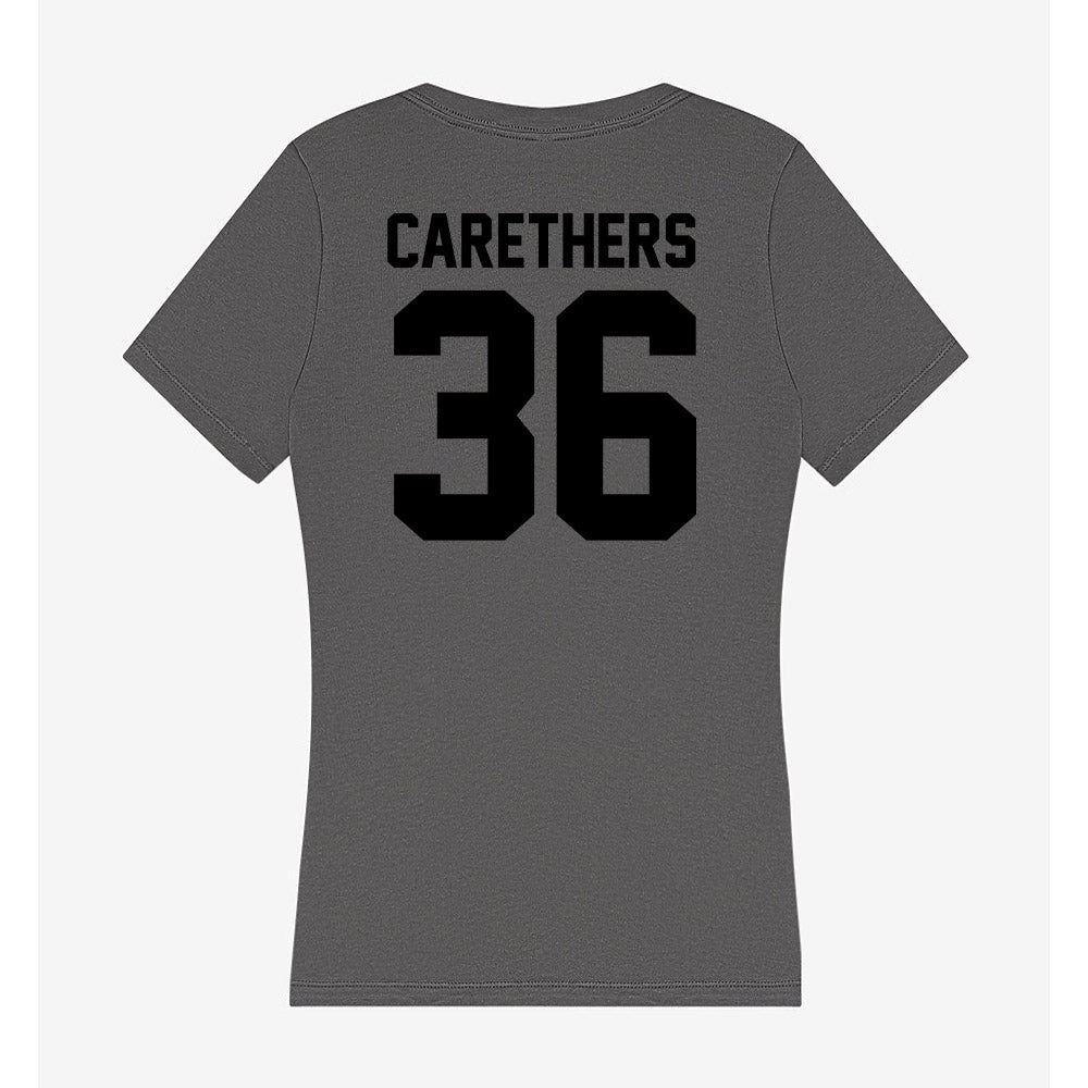 Wake Forest - NCAA Football : Seth Carethers - Women's V-Neck T-Shirt-1