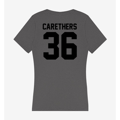 Wake Forest - NCAA Football : Seth Carethers - Women's V-Neck T-Shirt-1