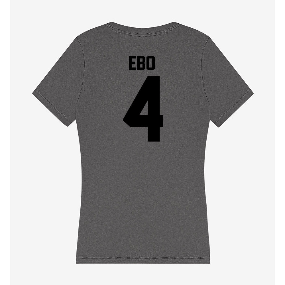 Wake Forest - NCAA Women's Volleyball : Laiya Ebo - Women's V-Neck T-Shirt-1