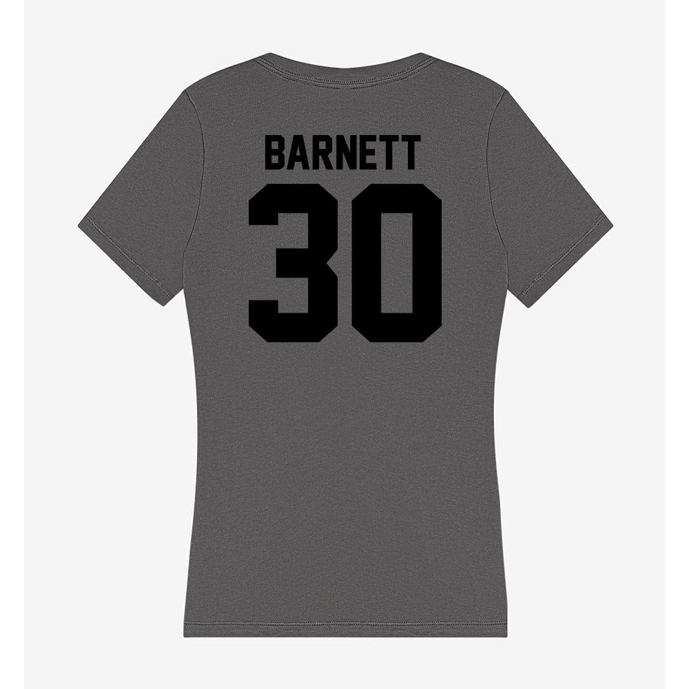 Wake Forest - NCAA Men's Soccer : Owen Barnett - Women's V-Neck T-Shirt-1