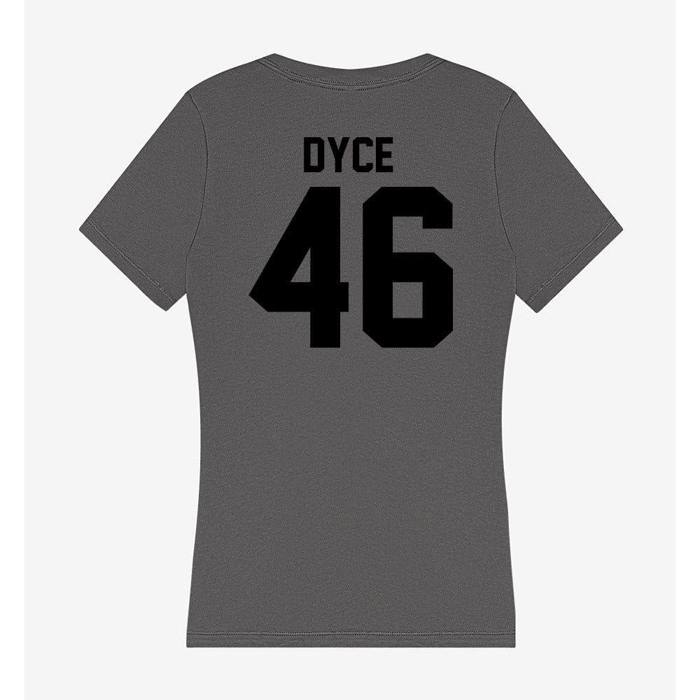 Wake Forest - NCAA Football : Deuce Dyce - Women's V-Neck T-Shirt-1