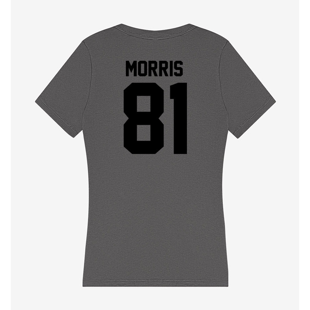 Wake Forest - NCAA Football : Landon Morris - Women's V-Neck T-Shirt-1