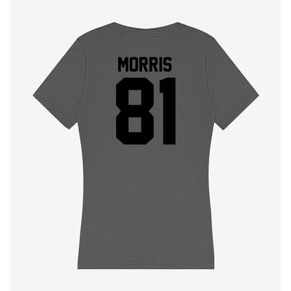 Wake Forest - NCAA Football : Landon Morris - Women's V-Neck T-Shirt-1