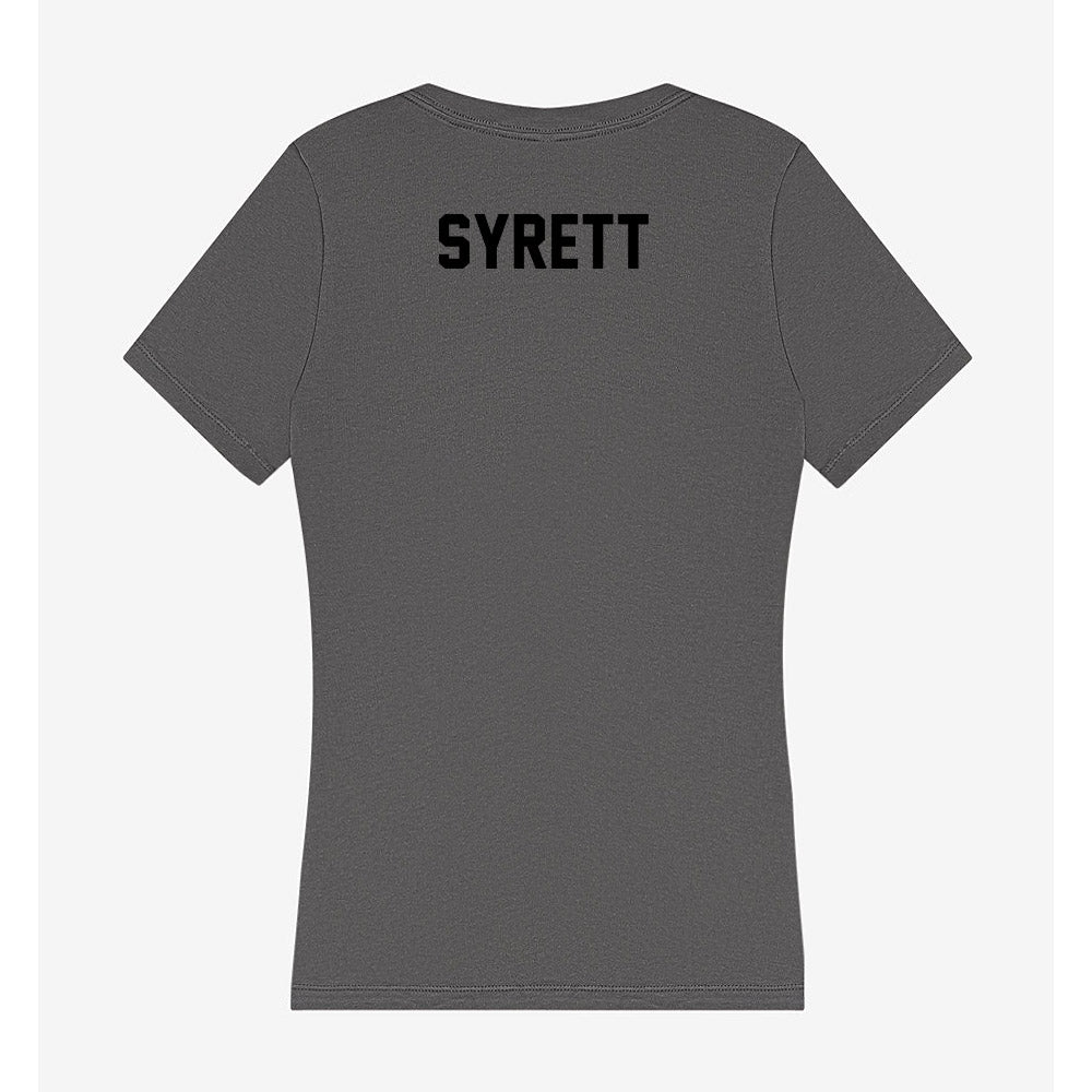 Wake Forest - NCAA Men's Soccer : Graham Syrett - Women's V-Neck T-Shirt-1