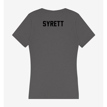 Wake Forest - NCAA Men's Soccer : Graham Syrett - Women's V-Neck T-Shirt-1