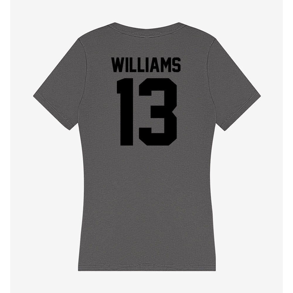 Wake Forest - NCAA Football : Ashaad Williams - Women's V-Neck T-Shirt-1