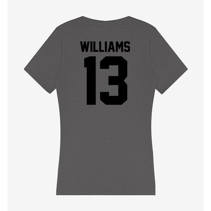 Wake Forest - NCAA Football : Ashaad Williams - Women's V-Neck T-Shirt-1