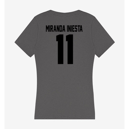Wake Forest - NCAA Men's Soccer : Marcos Miranda Iniesta - Women's V-Neck T-Shirt-1