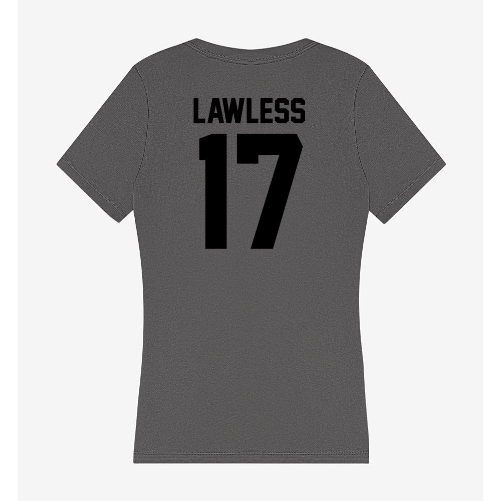 Wake Forest - NCAA Football : Grant Lawless - Women's V-Neck T-Shirt-1