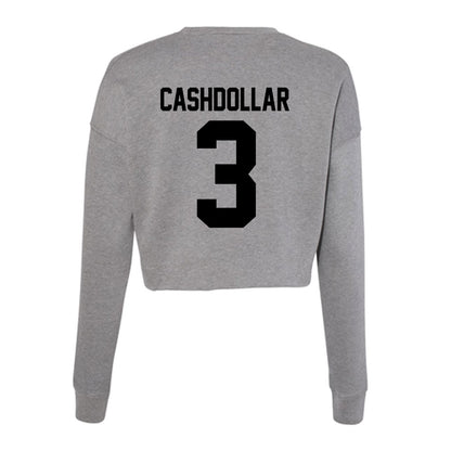 Wake Forest - NCAA Women's Basketball : Alexis Cashdollar - Women's Cropped Crew Fleece-1