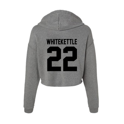 Wake Forest - NCAA Women's Volleyball : Ryleigh Whitekettle - Women's Crop Fleece Hoodie-1